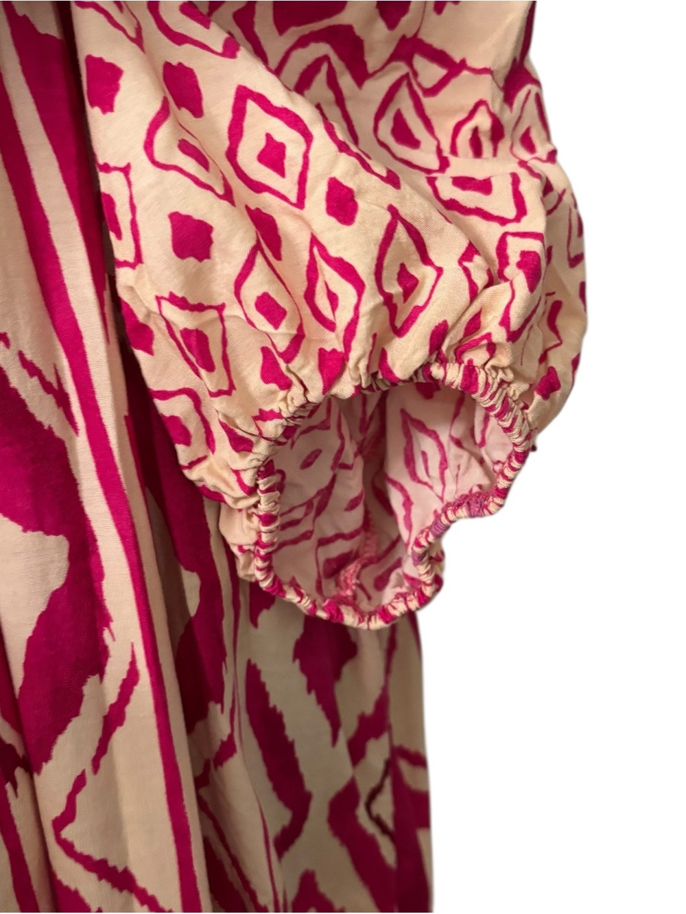 Qearal Geometric Summer Boho Mini Dress size XL - Picture 7 of 10